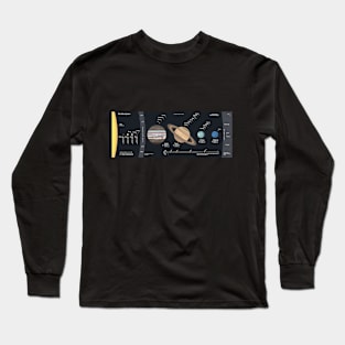 The Solar System Long Sleeve T-Shirt